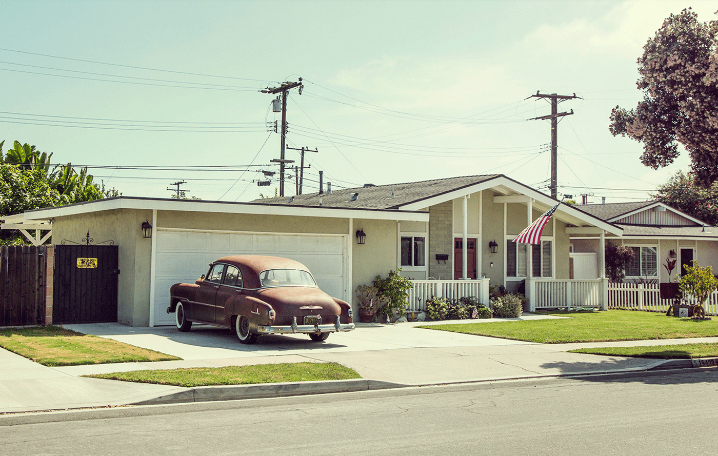 car house retro