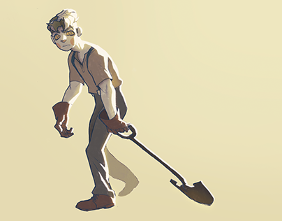 Projektin miniatyyri – Dood with a shovel