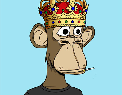 Projektminiatyr - Bored Ape King