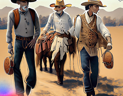 The cowboys who set off to explore